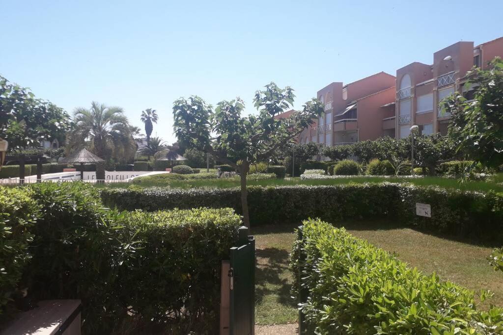 Nid Douillet F2, Clim, Jardin, Piscine, Parking, Plage 200 M Palavas Ngoại thất bức ảnh