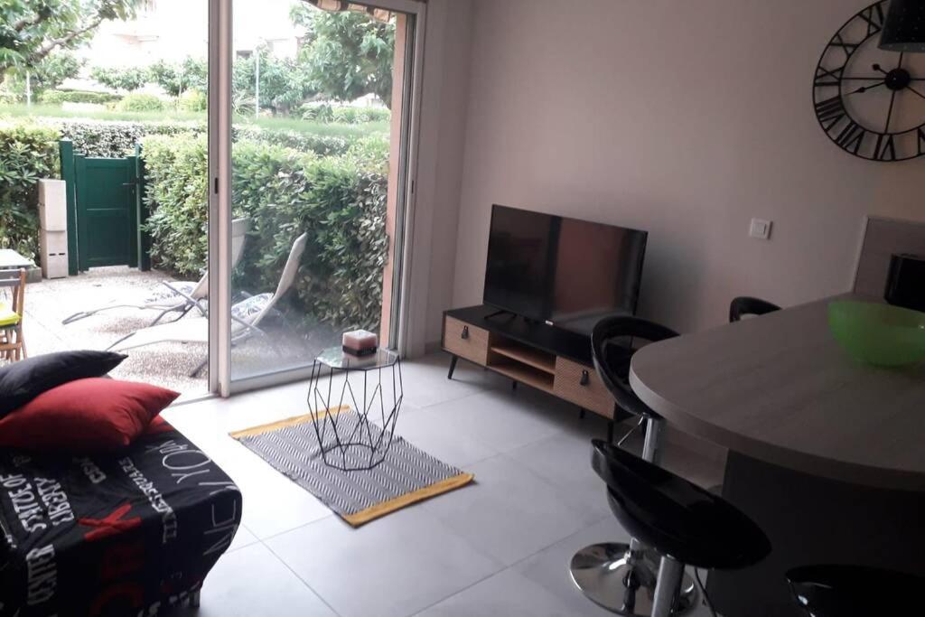 Nid Douillet F2, Clim, Jardin, Piscine, Parking, Plage 200 M Palavas Ngoại thất bức ảnh